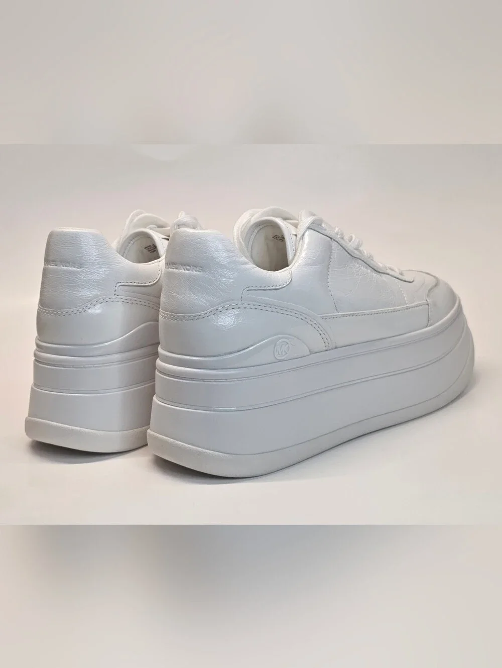 New Michael Kors Platform Sneakers Shoes  Hayes Lace Up  Women's Size 10